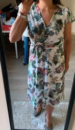 Wit tropisch zomerkleed NIEUW, Maat 38/40 (M), Julie Mode, Wit, Nieuw