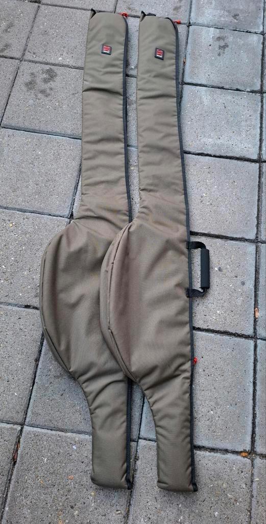 2x Sonik 10ft single rod Sleeves in absolute nieuwstaat, Watersport en Boten, Hengelsport | Karpervissen, Zo goed als nieuw, Ophalen of Verzenden