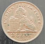 Belgium 1905 - 2 Cent FR Koper - Leopold II - Morin 215 - Pr, Postzegels en Munten, Losse munt, Verzenden