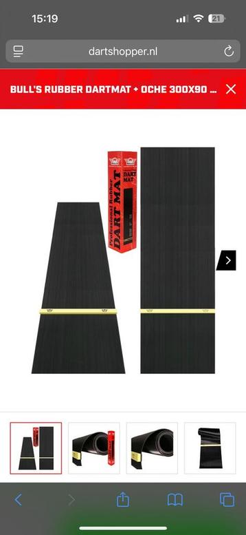 Dartbord blade 6 + target licht+surround+ rubberen mat bulls, Enlèvement, Comme neuf, Cible de fléchettes