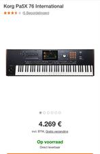 korg pax5 76key korg pa5x 76-sleutel, Muziek en Instrumenten, Ophalen, Nieuw, 76 toetsen, Korg
