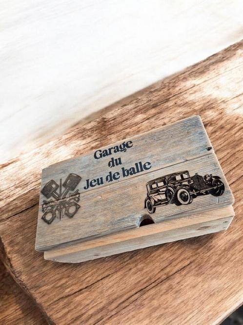 Boîte à outils en bois – Pièce unique, artisanale, Huis en Inrichting, Woonaccessoires | Overige, Zo goed als nieuw, Ophalen of Verzenden