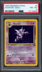 Haunter Holo PSA 8 - 6/62 - Fossil 1999, Hobby en Vrije tijd, Verzamelkaartspellen | Pokémon, Ophalen of Verzenden, Zo goed als nieuw