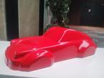 Red racing car artwork, Ophalen of Verzenden, Nieuw, Auto's