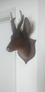 Kerst decoratie dieren hoofd voor tegen muur.Zie foto's., Ophalen, Gebruikt