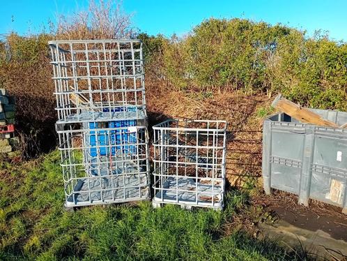 kooien brandhout of pannen opslag plastiek-metaal pallet= KO, Tuin en Terras, Brandhout, 6 m³ of meer, Ophalen
