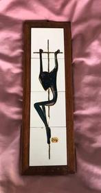 tegeltableau gesigneerd, Antiek en Kunst, Ophalen of Verzenden