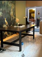 Set de table à manger, 4 chaises, Huis en Inrichting, Tafels | Eettafels, Ophalen, Gebruikt, 100 tot 150 cm, Eikenhout