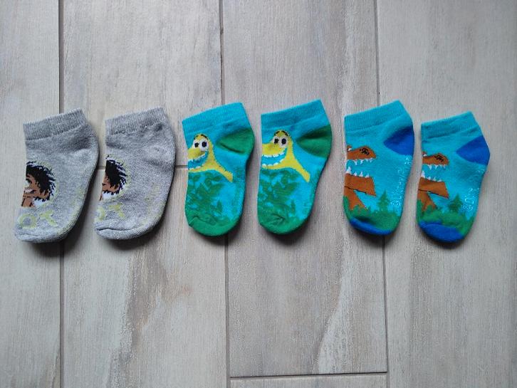 ✩ M23/26 - Set zomersokken 'the good dinosaur', Kinderen en Baby's, Kinderkleding | Schoenen en Sokken, Gebruikt, Sokken, Jongen