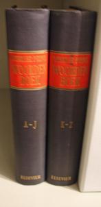 Winklerprins woordenboek - 2 delen, Antiek en Kunst, Ophalen of Verzenden, Winkler Prins