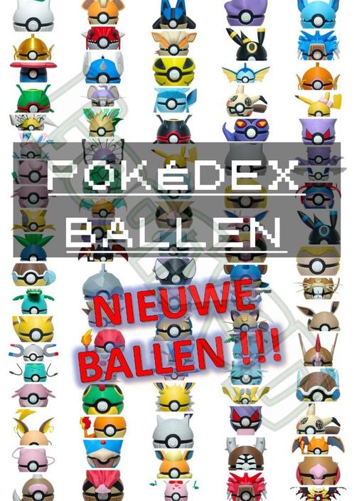 Pokédex Ballen (Pokémon), Hobby en Vrije tijd, Verzamelkaartspellen | Pokémon, Nieuw, Overige typen, Ophalen of Verzenden