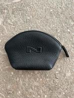 Nathan Baume Coin Purse portemonnee munten zwart leder, Handtassen en Accessoires, Ophalen of Verzenden, Zo goed als nieuw, Zwart