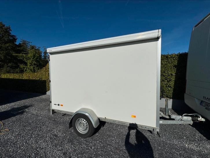 Gesloten aanhangwagen Hapert, Auto diversen, Aanhangers en Bagagewagens, Zo goed als nieuw, Ophalen