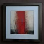 Carole Bécam  1968 Prachtig ingelijst abstract werk !, Antiek en Kunst, Ophalen