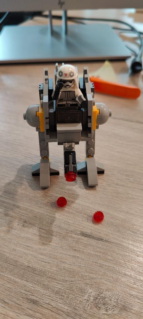 Lego Star Wars 75130 - AT-DP Microfighter, Kinderen en Baby's, Speelgoed | Duplo en Lego, Zo goed als nieuw, Lego, Complete set