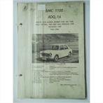 BMC 1100 Ado 16 Vraagbaak losbladig 1962-1966 #3 Nederlands, Boeken, Auto's | Boeken, Gelezen, Ophalen of Verzenden