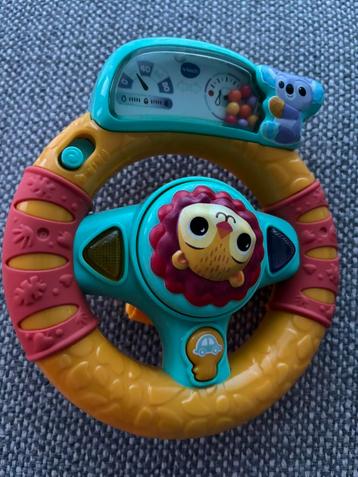 Vtech toeter en draai stuurtje 6m - 3j, Enlèvement, Comme neuf