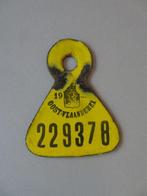 1931 emaille fietsplaat Oost - Vlaanderen, Verzenden