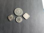 4 munten van Nederlandse Antillen verschi.jaren, Setje, 1 gulden, Ophalen of Verzenden, Koningin Beatrix