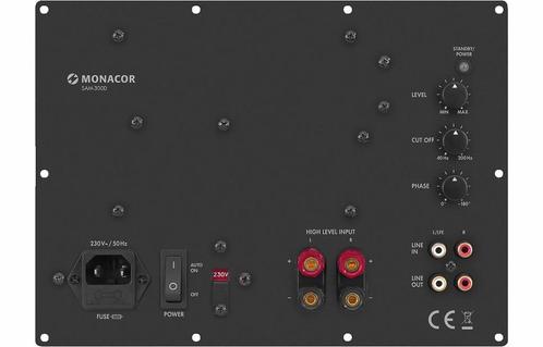 !! Neuf !! Module Amplification Subwoofer Monacor SAM 300D, Audio, Tv en Foto, Versterkers en Ontvangers, Nieuw, Overige systemen
