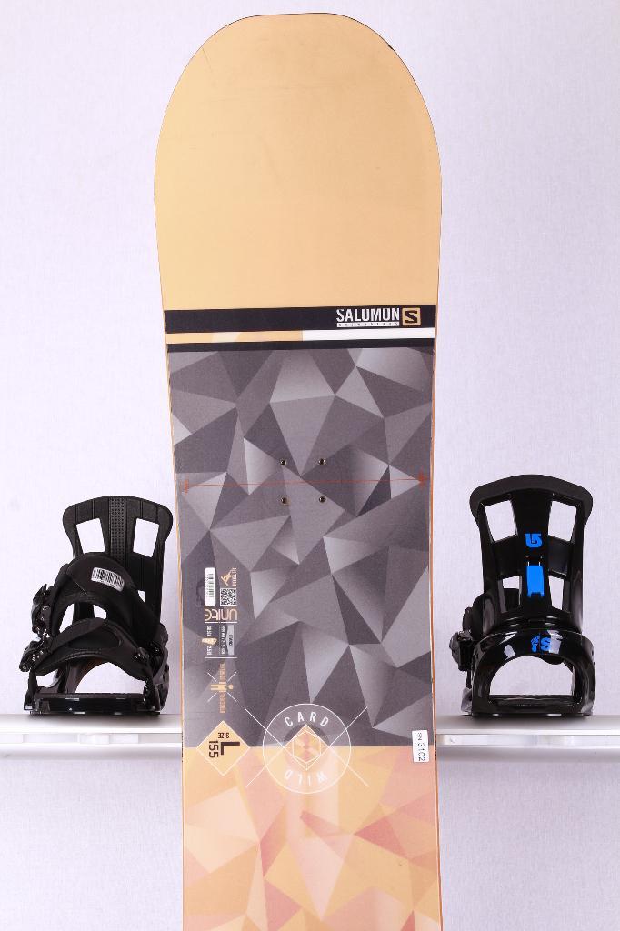 155 snowboard SALOMON WILD CARD, light orange, Sport en Fitness, Snowboarden, Gebruikt, Board, Verzenden