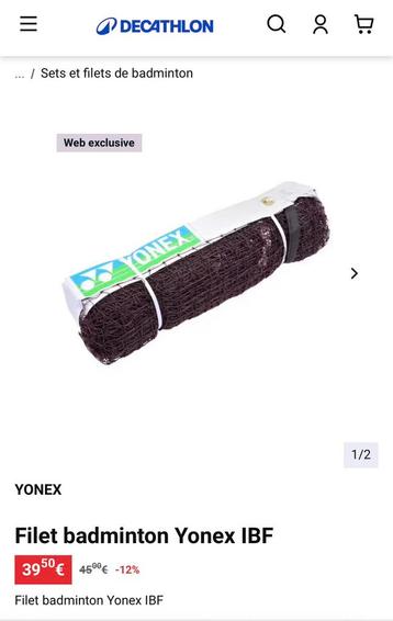 YONEX badmintonnet! Negen! beschikbaar voor biedingen