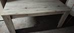 Eettafel en salontafel, Tuin en Terras, Tuintafels, Ophalen, Gebruikt, Rechthoekig, Hout
