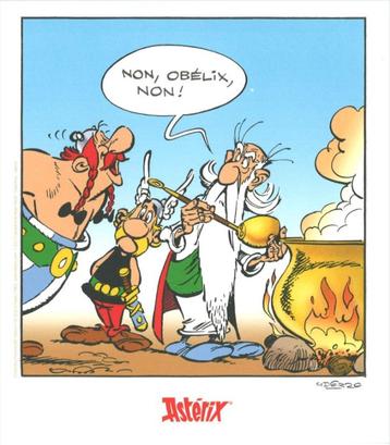 prent / Ex-Libris Asterix / Astérix – Uderzo beschikbaar voor biedingen