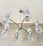 Vintage Kaiser Leuchten lamp, Ophalen of Verzenden, Gebruikt, Glas, 50 tot 75 cm