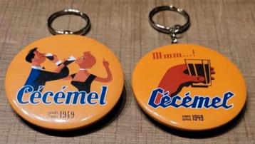 Cécémel: kroonkurkentrekkers/ sleutelhangers beschikbaar voor biedingen
