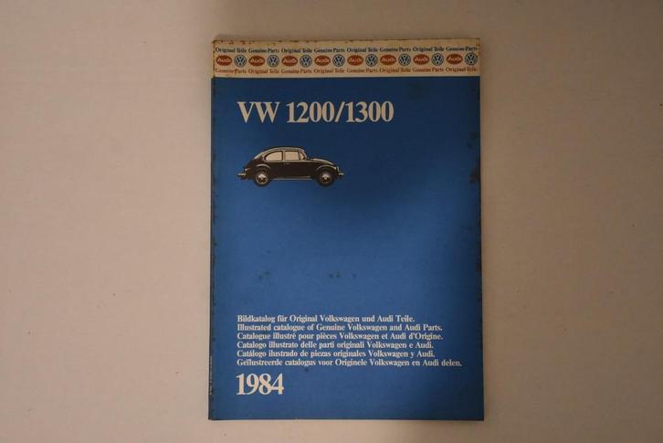 Catalogue de pièces d'origine VW coccinelle 1200-1300, Collections, Marques automobiles, Motos & Formules 1, Comme neuf, Voitures