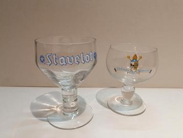 Duvel.... 'stavelot'...setje van 2 met 1 glas dikke email, Enlèvement ou Envoi, Comme neuf, Duvel