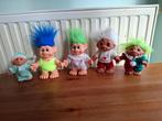 5 trollen, vintage - 1984 tot 1992, Verzamelen, Poppetjes en Figuurtjes, Ophalen, Zo goed als nieuw