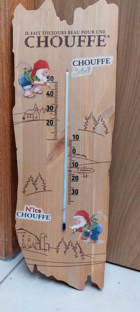 Thermomètre Chouffe - neuf dans son emballage d'origine, Collections, Marques de bière, Neuf, Panneau, Plaque ou Plaquette publicitaire