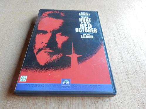nr.1640) Dvd: hunt for red october - thriller, Cd's en Dvd's, Dvd's | Thrillers en Misdaad, Zo goed als nieuw, Actiethriller, Vanaf 16 jaar
