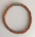 Bracelet perles tuyau cornaline brune - Birmanie, 19ème, Antiquités & Art