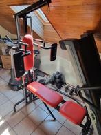 SVEN fitness-bank met gewichten, Sport en Fitness, Fitnessapparatuur, Ophalen, Benen, Gebruikt, Krachtstation