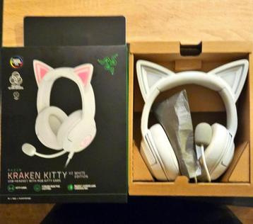 razer kitty v2 white edition (heeft nog garantie!) beschikbaar voor biedingen