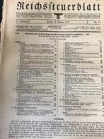 Authentique document ww2 NSKK et waffen súr les lois 1937, Ophalen