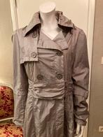 Trench-coat gris imperméable taille 42 nettoyé sans fumée, Comme neuf, Taille 42/44 (L), Enlèvement ou Envoi, Easy comfort