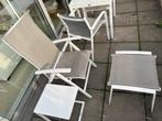 Tuin/terras set wit Bristol, Tuin en Terras, Ophalen, Zo goed als nieuw