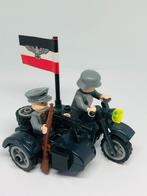 🎁WW2 Bouwstenen - C26 - Duitse motor met soldaten 🎁, Kinderen en Baby's, Speelgoed | Duplo en Lego, Nieuw, Complete set, Ophalen of Verzenden