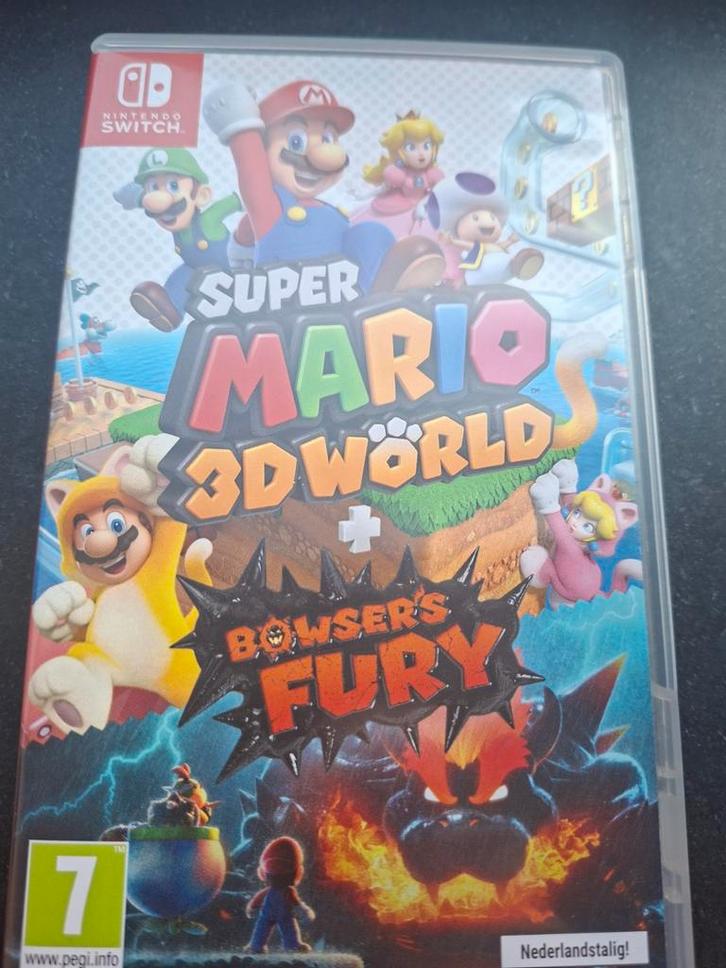 Super Mario 3D World + Bowser's Fury, Games en Spelcomputers, Games | Nintendo Switch, Overige genres, Vanaf 3 jaar, Online, Ophalen