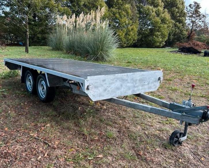 Plateau aanhangwagen/aanhanger, Auto diversen, Aanhangers en Bagagewagens, Ophalen