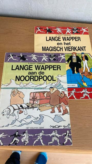 2 strips Lange Wapper, Enlèvement, Comme neuf