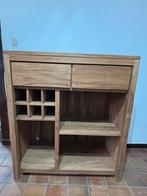 Meuble/Bar en teck massif, Enlèvement, Comme neuf, Teck