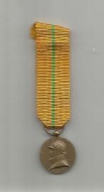 Herinneringsmedaille Albert 1, Verzamelen, Militaria | Algemeen, Ophalen of Verzenden, Landmacht, Lintje, Medaille of Wings
