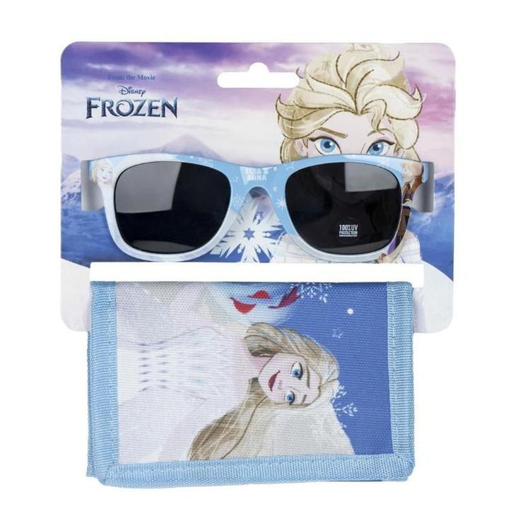 Disney Frozen Giftset: Zonnebril en Portemonnee, Kinderen en Baby's, Kindermode-accessoires, Nieuw, Ophalen of Verzenden