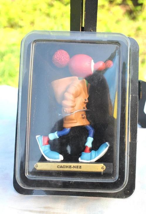 figurine gaston lagaffe cache nez en boite, Verzamelen, Stripfiguren, Zo goed als nieuw, Beeldje of Figuurtje, Guust of Robbedoes