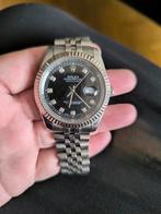 Rolex Oyster perpetual datejust costume made, Handtassen en Accessoires, Horloges | Heren, Ophalen, Gebruikt, Rolex